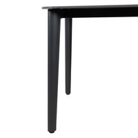 Kölle Esstisch, anthrazit, ca. 80 x 80 x H 74 cm