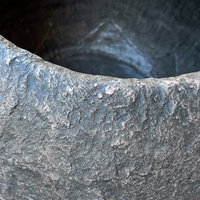 Pflanzgefäß 'Kolo', vintage bronze, ca. Ø 80 x H 57 cm Pflanzgefäß 'Kolo', vintage bronze, ca. Ø 80 x H 57 cm