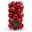 Kugelmix, 30 Kugeln, weihnachtsrot, glänzend, matt & glimmernd Kugelmix, 30 Kugeln, weihnachtsrot, glänzend, matt & glimmernd