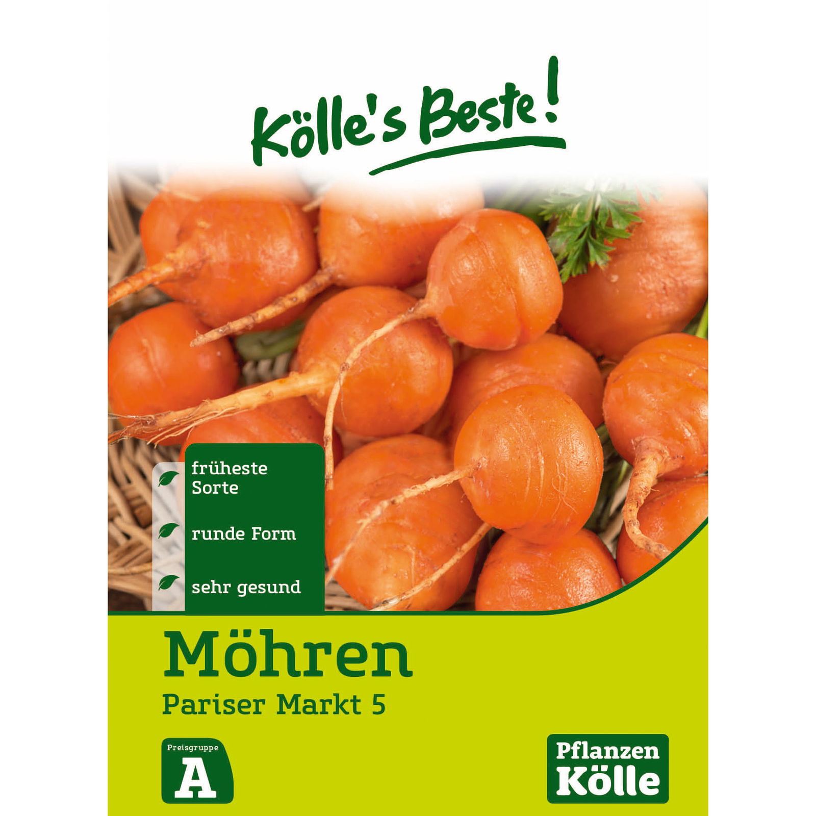 Kölle's Beste Gemüsesamen Möhren 