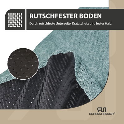 Silvio Design Tierkissen 'Ennie', türkis, Größe 3, ca. 75 x 100 cm