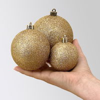 Kugelmix, 26er-Set, hellgold, ca. Ø 6, 8 & 10 cm Kugelmix, 26er-Set, hellgold, ca. Ø 6, 8 & 10 cm