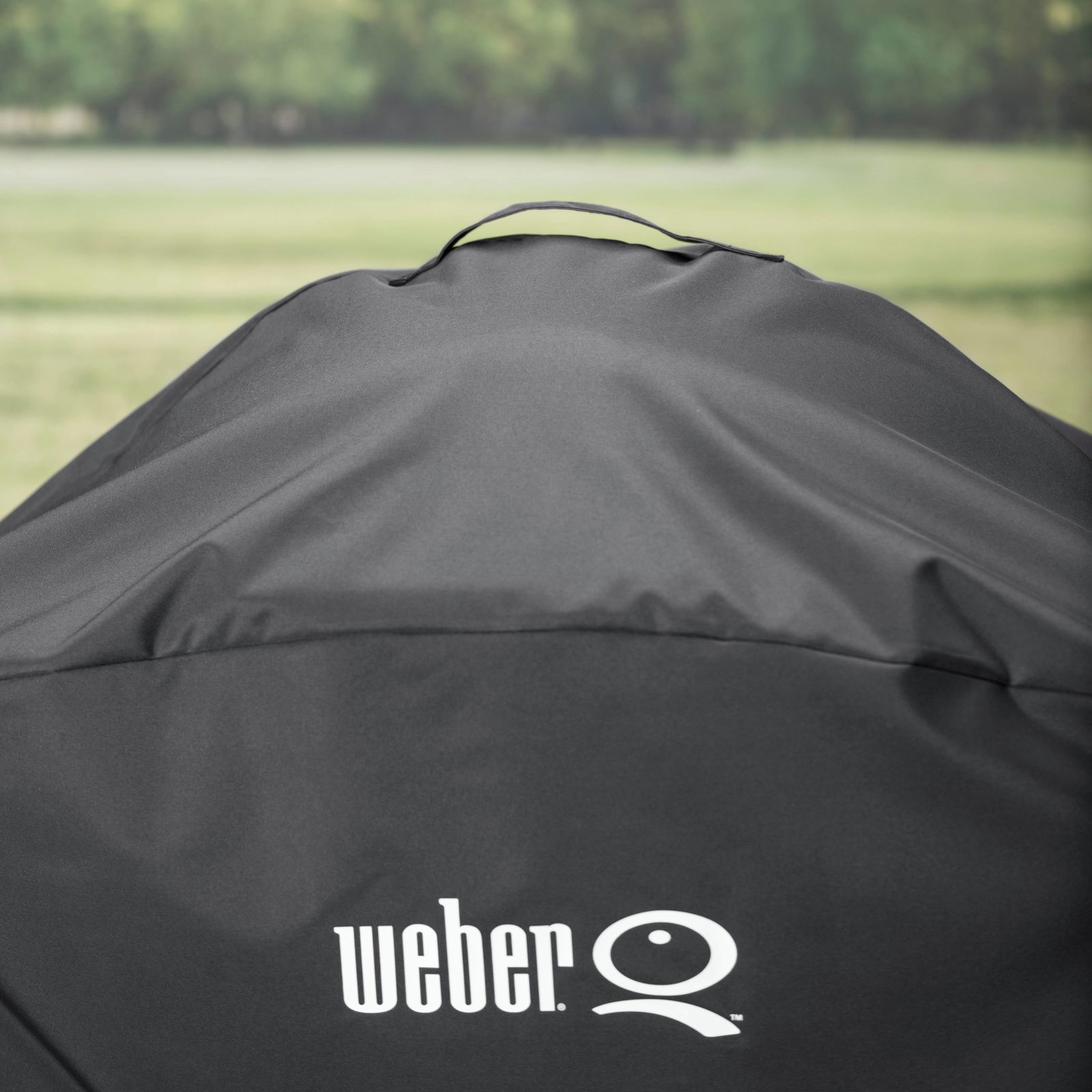 Weber Abdeckhaube für Q-Serie Grillgeräte, 100 % Polyester, schwarz