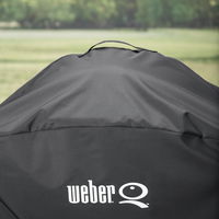 Weber Abdeckhaube für Q-Serie Grillgeräte, 100 % Polyester, schwarz