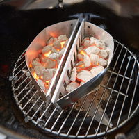 Weber® Holzkohlekörbe Char-Basket, aus verzinktem Stahl, 2-er Set