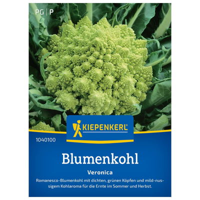 Gemüsesamen, Blumenkohl 'Veronica', grün
