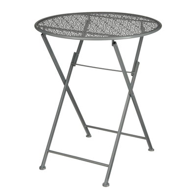 Klapptisch 'Thalia', dunkelgrau, ca. Ø60 x H70 cm Klapptisch 'Thalia', dunkelgrau, ca. Ø60 x H70 cm