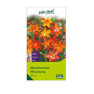 Montbretien Mischung, 10 Blumenzwiebeln Montbretien Mischung, 10 Blumenzwiebeln