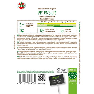 Sperli Saatgut Petersilie 'Tamino', grün