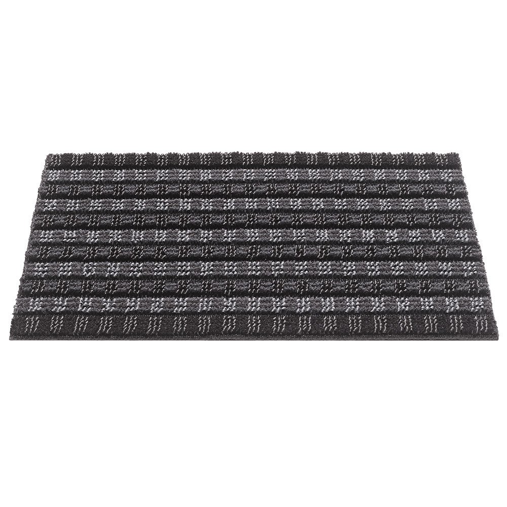 Kölle Outdoor-Fußmatte graphit gemustert, 40x60 cm