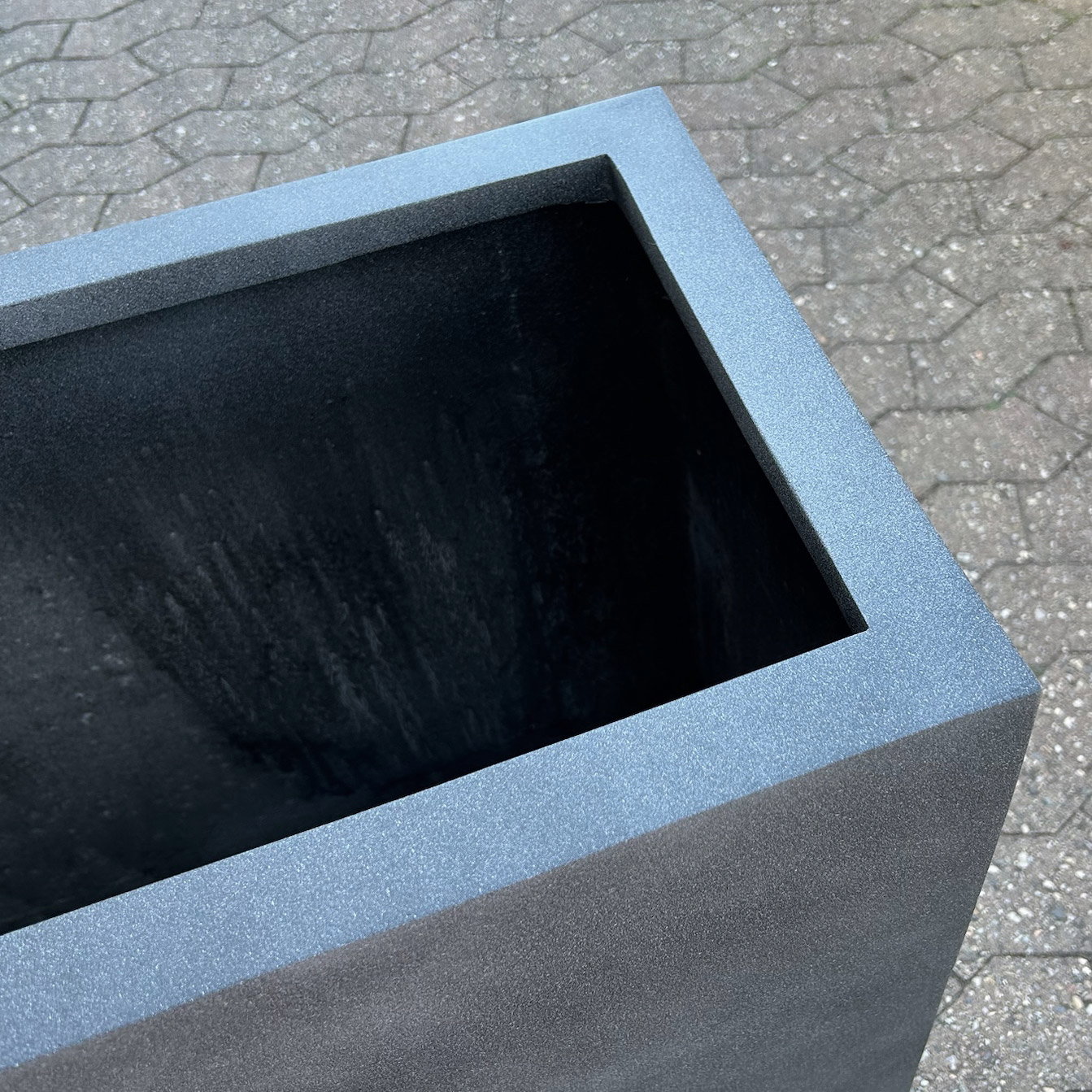 Pflanzkasten 'Maya Divider', dunkelgrau, ca. L 100 x B 35 x H 60 cm Pflanzkasten 'Maya Divider', dunkelgrau, ca. L 100 x B 35 x H 60 cm