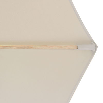 Doppler Kurbelschirm 'Alu-Wood Ultra', natur, Ø ca. 350 cm Doppler Kurbelschirm 'Alu-Wood Ultra', natur, Ø ca. 350 cm