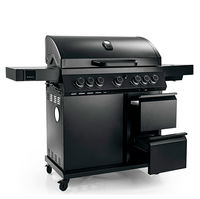 Landmann Gasgrill COOL BLACK 5.2 mit Heckbrenner