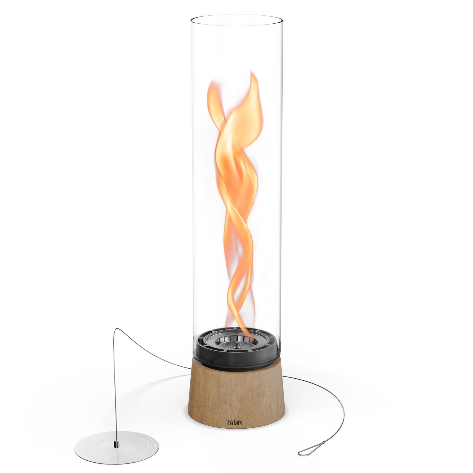 Höfats Tischfeuer Spin Air 1200, Eiche