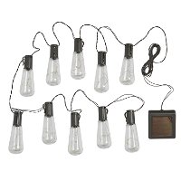 Eureka Vintage Lightbulbs 3,8 m, 10 Stück, warmweiß, automatisch