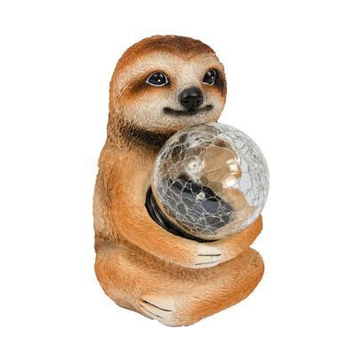 Smartsolar Faultier mit Solarkugel, Höhe ca. 19 cm Smartsolar Faultier mit Solarkugel, Höhe ca. 19 cm