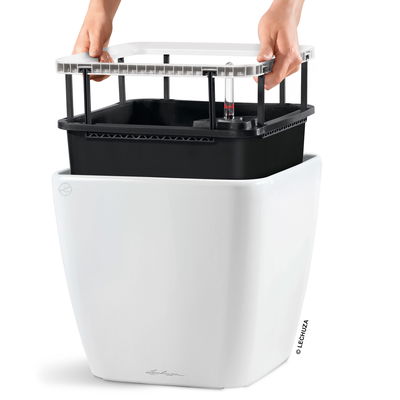 Lechuza 'Quadro LS 50', weiß, ca. 50 x 50 x H 47 cm