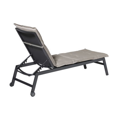 Liegenauflage 'Panama', hellbeige, ca. 200 x 60 cm