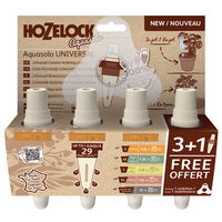Hozelock Aquasolo Universal Bewässerungskegel, orange, 4 Kegel