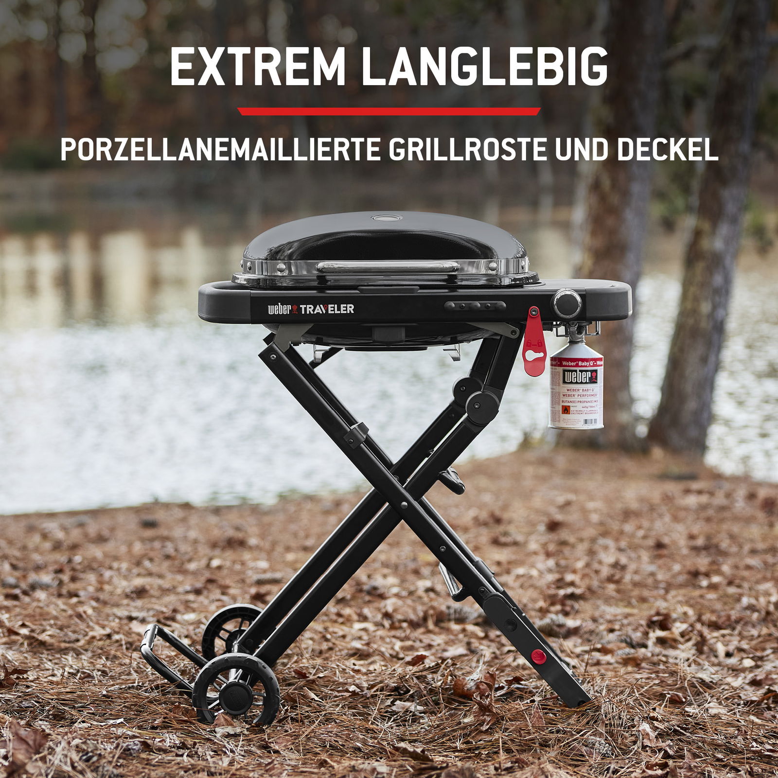 Weber Gasgrill 'Traveller Compact', schwarz Weber Gasgrill 'Traveller Compact', schwarz
