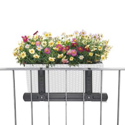 Lechuza Balkonkastenhalter-Ergänzung für Balconera 40 & 50, weiß Lechuza Balkonkastenhalter-Ergänzung für Balconera 40 & 50, weiß