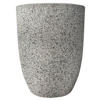 Pflanzgefäß 'Stromy', beton, ca. Ø 45 x H 58 cm