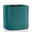 Lechuza 'Pila Color Planter', petrolblau, 35 x 35 x H 32,5 cm