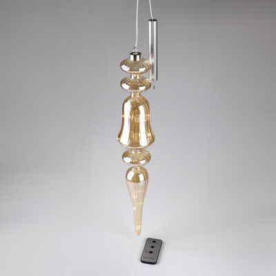 LED Zapfen 'Amber', Höhe ca. 47 cm LED Zapfen 'Amber', Höhe ca. 47 cm