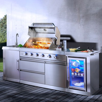 Buschbeck Outdoorküche 'Oxford', 4 Brenner Buschbeck Outdoorküche 'Oxford', 4 Brenner