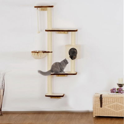 Silvio Design Wandkratzbaum 'Mabel', beige-braun Silvio Design Wandkratzbaum 'Mabel', beige-braun