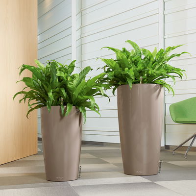 Lechuza 'Rondo 32', taupe, ca. Ø 33 x H 56 cm