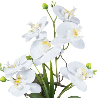 Künstliche Orchidee, weiß, Höhe ca. 41 cm Künstliche Orchidee, weiß, Höhe ca. 41 cm