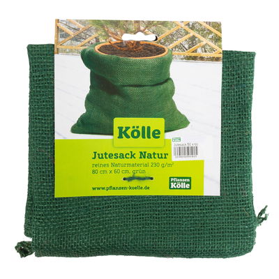 Kölle Jutesack, grün, ca. 60 x H80 cm Kölle Jutesack, grün, ca. 60 x H80 cm