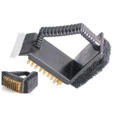 Grillreinigerbürste aus Kunststoff Grillreinigerbürste aus Kunststoff