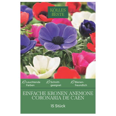 Kölles Beste Anemone 'Coronaria De Caen®', 15 Blumenzwiebeln Kölles Beste Anemone 'Coronaria De Caen®', 15 Blumenzwiebeln