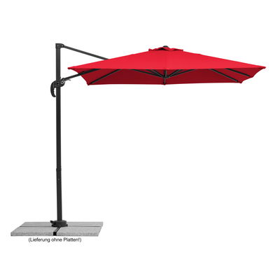 Schneider Sonnenschirm 'Rhodos Junior', rot, ca. 230 x 230 cm Schneider Sonnenschirm 'Rhodos Junior', rot, ca. 230 x 230 cm