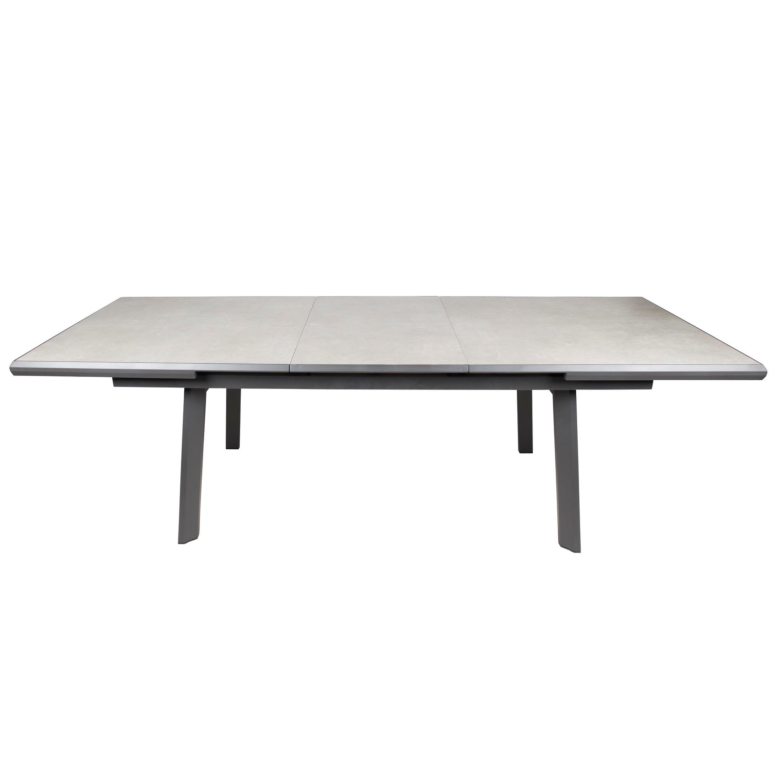 Kölle Ausziehtisch 'Sumba', grau, ca. 200-260 x 100 x H75 cm