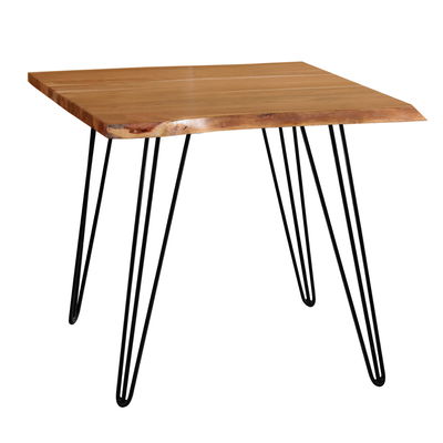 BRONX Esstisch, Akazie, ca. 80 x 80 x 77 cm