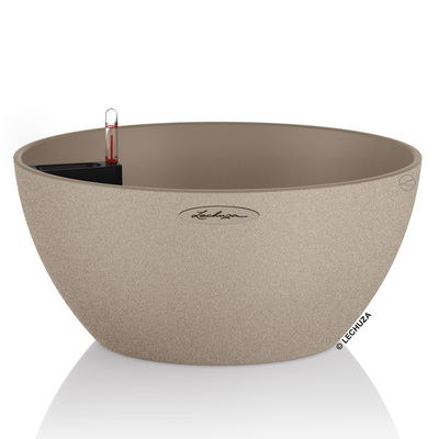 Lechuza 'Cubeto Stone 40', sandbeige, ca. Ø 40 x H 18,3 cm Lechuza 'Cubeto Stone 40', sandbeige, ca. Ø 40 x H 18,3 cm