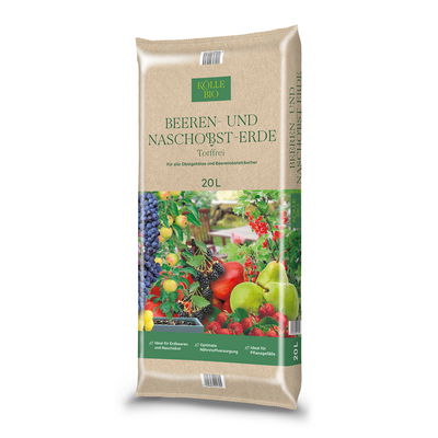 Kölle Bio Beeren- & Naschobst-Erde, torffrei, 39 Sack á 20 l, 780 Liter
