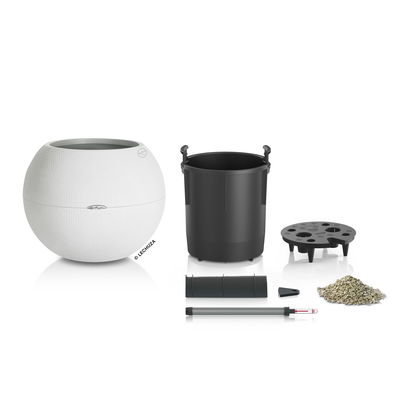 Lechuza 'Puro Color 50', weiß, ca. Ø 50 x H 39 cm Lechuza 'Puro Color 50', weiß, ca. Ø 50 x H 39 cm