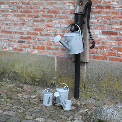 Altzink Gießkanne, galvanisch verzinkter Karbonstahl, 3,5 l