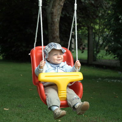 Conacord Baby-Sicherheitsschaukel, grün oder rot