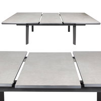 Kölle Ausziehtisch 'Sumba', grau, ca. 200-260 x 100 x H75 cm Kölle Ausziehtisch 'Sumba', grau, ca. 200-260 x 100 x H75 cm