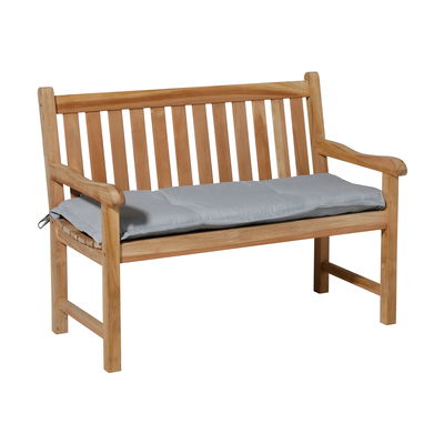 Bankauflage 'Panama', Light Grey, grau