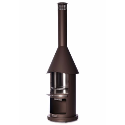 Buschbeck Edelstahlkamin 'Auckland', braun, Höhe ca. 230 cm Buschbeck Edelstahlkamin 'Auckland', braun, Höhe ca. 230 cm