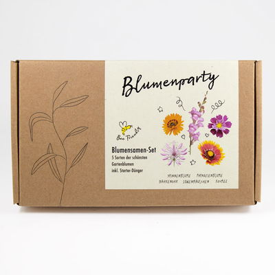 Blumensamenset 'Blumenparty', 5 Saatgutsorten Blumensamenset 'Blumenparty', 5 Saatgutsorten