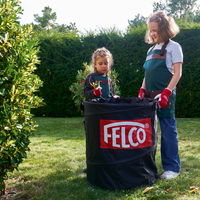 Felco Gartensack, schwarz/rot, Volumen ca. 150 Liter Felco Gartensack, schwarz/rot, Volumen ca. 150 Liter