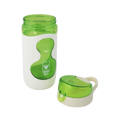 Trinkflasche 'Fresh', grün-weiß, 500 ml Trinkflasche 'Fresh', grün-weiß, 500 ml