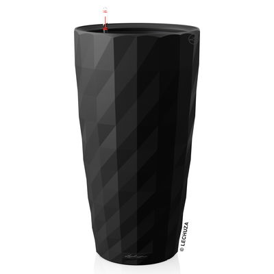 Lechuza 'Diamante Premium 40', schwarz, ca. Ø 40 x H 75 cm